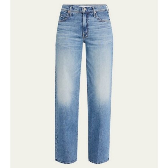 💕MOTHER SUPERIOR💕 Lil' Mid-Rise Tunnel Vision Sneak Jeans I'm A Winner 30 NWOT - Picture 10 of 16